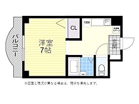 ボン長田 305 ｜ 大分県大分市今津留１丁目2番7号（賃貸マンション1K・3階・26.25㎡） その2