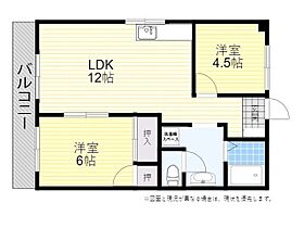 ハニーＴＯＭＯ 403 ｜ 大分県大分市乙津港町２丁目（賃貸アパート2LDK・4階・51.03㎡） その2