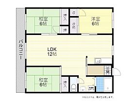 ラフィーネ牧 402 ｜ 大分県大分市新栄町13番27号（賃貸マンション3LDK・4階・72.90㎡） その2