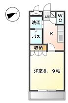 パル・川成 201 ｜ 大分県大分市大字田尻83番1号（賃貸アパート1K・2階・30.96㎡） その2