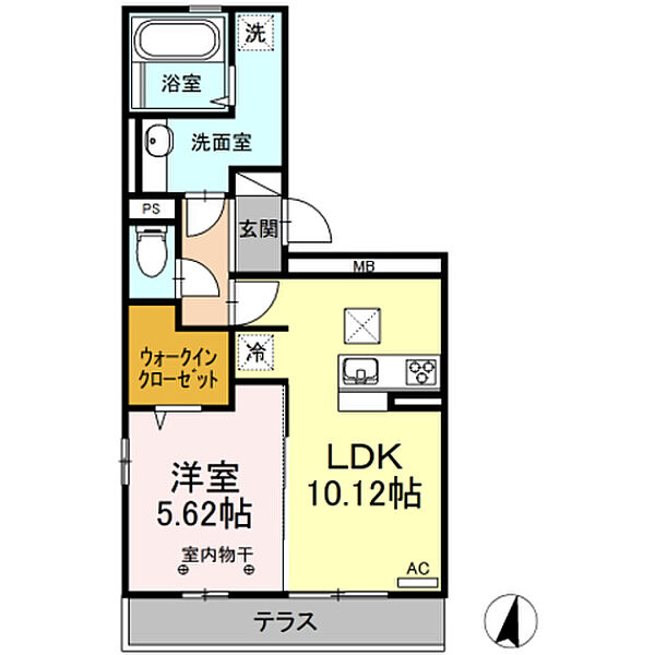 ボヌール羽屋Ｌ 103｜大分県大分市大字羽屋(賃貸アパート1LDK・1階・42.99㎡)の写真 その2