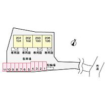 フロ－ラルコ－ト　Ｕ・1 205 ｜ 大分県大分市大字木上（賃貸アパート2LDK・2階・57.12㎡） その21