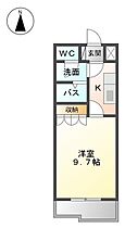 フローレンス明磧 105 ｜ 大分県大分市大字荏隈明磧10番1号（賃貸アパート1K・1階・29.75㎡） その2