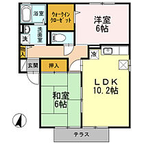 プリマヴェーラETO 3  ｜ 大分県大分市南太平寺４丁目1番32号（賃貸アパート2LDK・1階・55.44㎡） その2