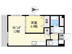 ラ・フィーネ弐番館 101 ｜ 大分県大分市明磧町２丁目12番2号（賃貸マンション1LDK・1階・37.50㎡） その2