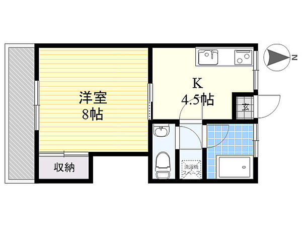 コーポ山一 202｜大分県大分市大字津守(賃貸アパート1K・2階・29.80㎡)の写真 その2