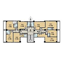 ｓｏｃｉａｌ　ａｐａｒｔｍｅｎｔ　若草共同住宅 505 ｜ 大分県別府市若草町（賃貸アパート1R・5階・16.60㎡） その2