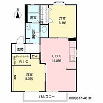 ミカコーポ1 101 ｜ 大分県別府市石垣西３丁目7番25号（賃貸アパート2LDK・1階・55.54㎡） その2