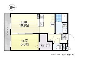 M　STAGEA 203 ｜ 大分県大分市三川新町２丁目詳細未定番（賃貸マンション1LDK・2階・41.60㎡） その2