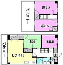 グランジュール 803 号室 ｜ 愛媛県松山市西石井1丁目（賃貸アパート4LDK・8階・97.02㎡） その2