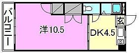 ロイヤル三津 203 号室 ｜ 愛媛県松山市会津町（賃貸マンション1DK・2階・29.16㎡） その2