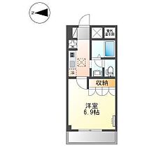 シャイン・ヒルズ久米 105 号室 ｜ 愛媛県松山市南久米町（賃貸アパート1K・1階・24.75㎡） その2