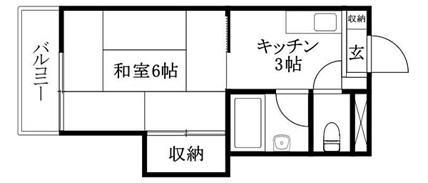 ピアハウスかまたＡ棟 305 号室｜愛媛県松山市余戸南4丁目(賃貸マンション1K・3階・20.50㎡)の写真 その2