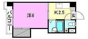 オックスフォードサーカス本町 503 号室 ｜ 愛媛県松山市松前町5丁目（賃貸マンション1K・5階・21.45㎡） その2