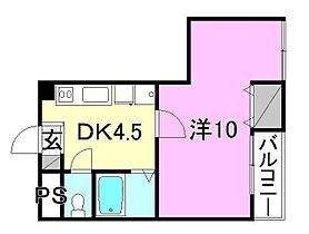 ニュークリアス 205 号室 ｜ 愛媛県松山市正円寺3丁目（賃貸マンション1DK・2階・29.58㎡） その2