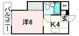 コーポ新 203 号室 ｜ 愛媛県松山市和泉北3丁目（賃貸アパート1K・2階・22.56㎡） その2