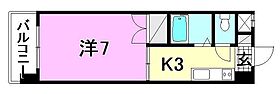 αーNEXT山越 306 号室 ｜ 愛媛県松山市山越3丁目（賃貸マンション1K・3階・21.84㎡） その2