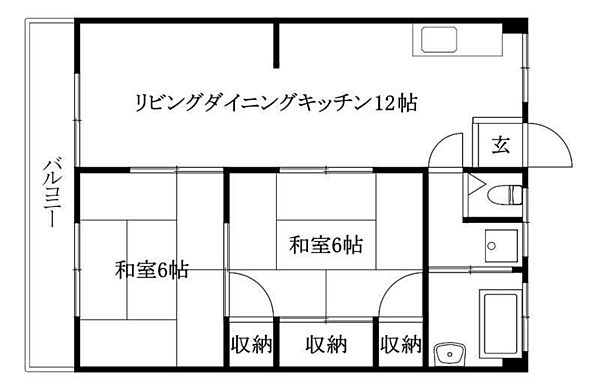 衣山駅前マンション 603 号室｜愛媛県松山市衣山1丁目(賃貸マンション2LDK・6階・49.22㎡)の写真 その2