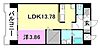 ロイヤルスイート衣山4階5.3万円