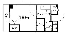 サンテラスT 301 号室 ｜ 愛媛県松山市宮西3丁目（賃貸マンション1K・3階・27.88㎡） その2