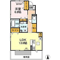 シュヴァル・シス 103 号室 ｜ 愛媛県松山市西石井6丁目（賃貸アパート1LDK・1階・55.32㎡） その2