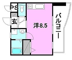 メゾン越智 105 号室 ｜ 愛媛県松山市越智3丁目（賃貸マンション1R・1階・23.94㎡） その2