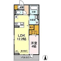 アルマヴィラ 205 号室 ｜ 愛媛県松山市古川南2丁目（賃貸アパート1LDK・2階・41.95㎡） その2