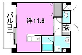 フェアリー壱番館 403 号室 ｜ 愛媛県松山市空港通1丁目（賃貸マンション1R・4階・32.32㎡） その2