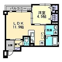 フォブール平和通 303 号室 ｜ 愛媛県松山市平和通3丁目（賃貸マンション1LDK・3階・40.10㎡） その2