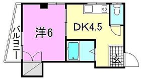 シティタフサビル 401 号室 ｜ 愛媛県松山市北藤原町（賃貸マンション1DK・4階・18.00㎡） その2