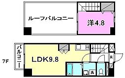 FORESTTERRACE 1LDKの間取図画像