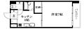 福川ハイツ4階4.5万円