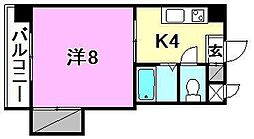 間取図画像 1K