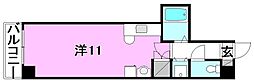 ベルメゾン生石北 ワンルームの間取図画像