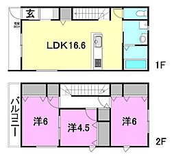 間取図画像 3LDK