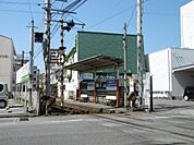 市内電車 萱町6丁目駅