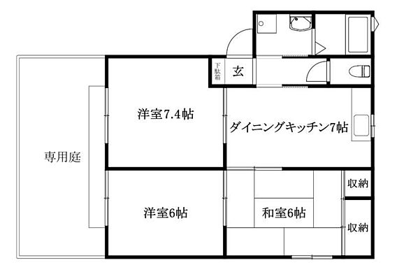 バリュージュS_間取り_0