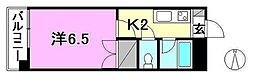 メゾン・ド・リセ 1Kの間取図画像