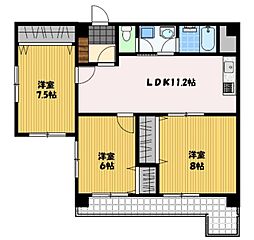 間取図画像 3LDK