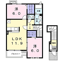 東毛呂駅 6.6万円