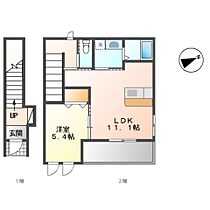 メルヴェーユ新橋Ｃ 203 ｜ 宮城県石巻市新橋（賃貸アパート1LDK・2階・44.86㎡） その2