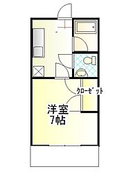 SK・ハイツ 1Kの間取図画像