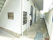集合ポスト＆共有通路