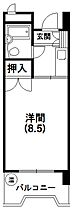 メゾンベルシャンブル 102 ｜ 静岡県浜松市中央区和合北１丁目2-80（賃貸マンション1K・1階・23.25㎡） その2