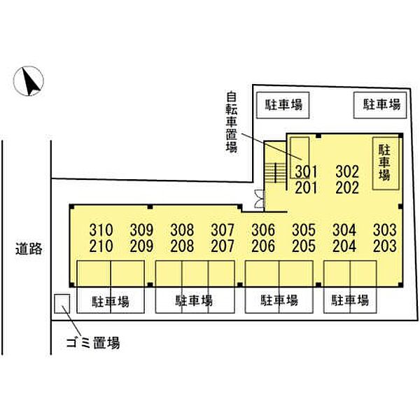 棒屋第2城北ハイツ 204｜静岡県浜松市中央区城北２丁目(賃貸アパート1K・2階・26.27㎡)の写真 その13