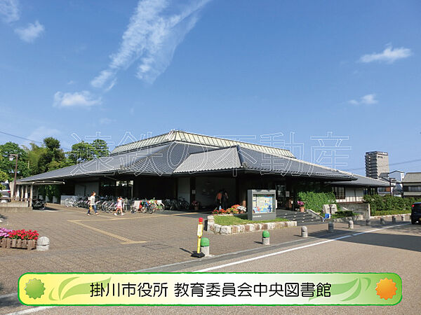 画像19:掛川市立中央図書館（2071m）