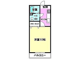 ハーヴェスト 206 ｜ 静岡県浜松市浜名区細江町中川7172-62（賃貸アパート1K・2階・30.03㎡） その2