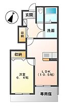 静岡県掛川市逆川（賃貸アパート1LDK・1階・42.97㎡） その2