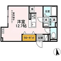 D-Hills城北II 205 ｜ 静岡県浜松市中央区城北２丁目39-13（賃貸アパート1R・2階・31.19㎡） その2