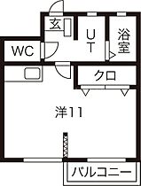 ジュネス7 303 ｜ 静岡県浜松市中央区半田町1182-1（賃貸アパート1R・3階・29.81㎡） その2